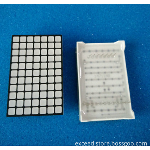 2.3inch Yellow Square Dot Matrix Display